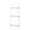 Glitzhome® 68" 3-Tier White Metal Shelf Planter Stand